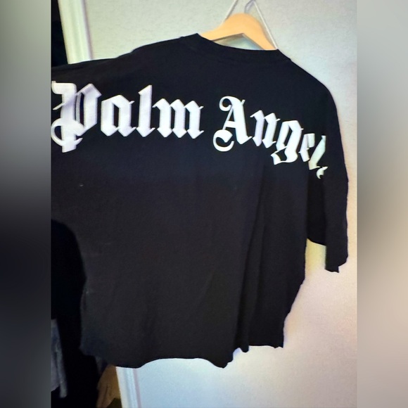 Palm Angels Mock Neck T-Shirt - Picture 1 of 3